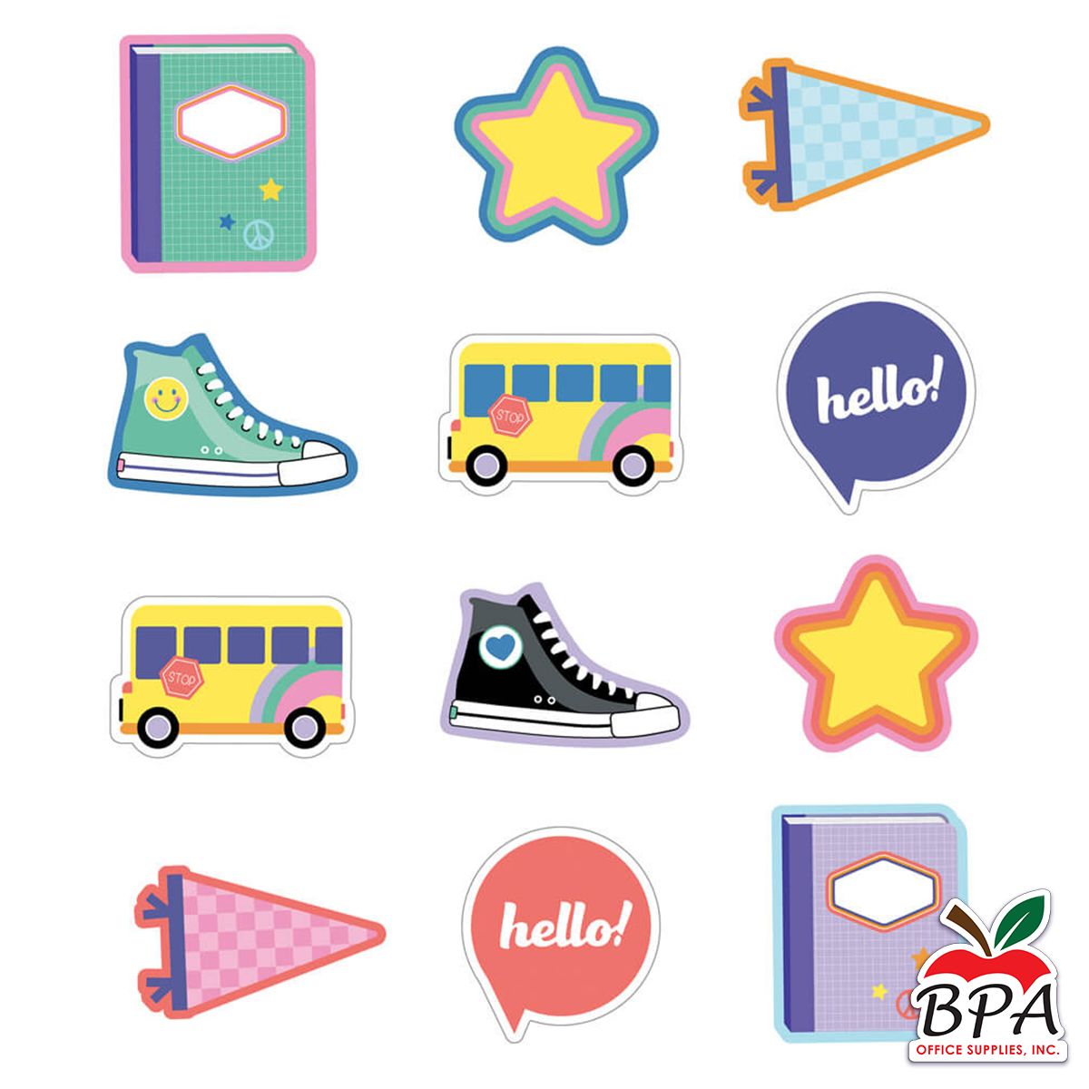 Carson Dellosa •  Cut-Outs "We Stick Together - Hello School"